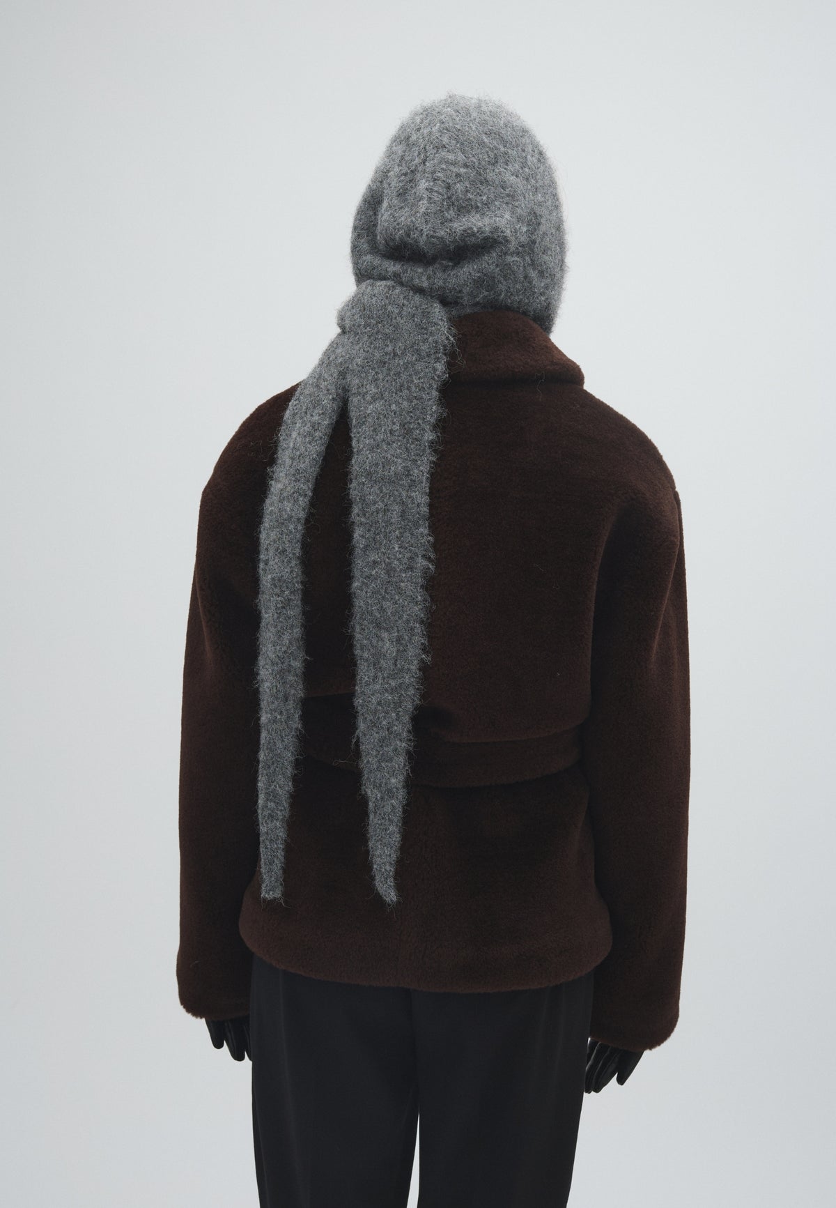 Wrappi-M_Medium Grey Melange_Model_2