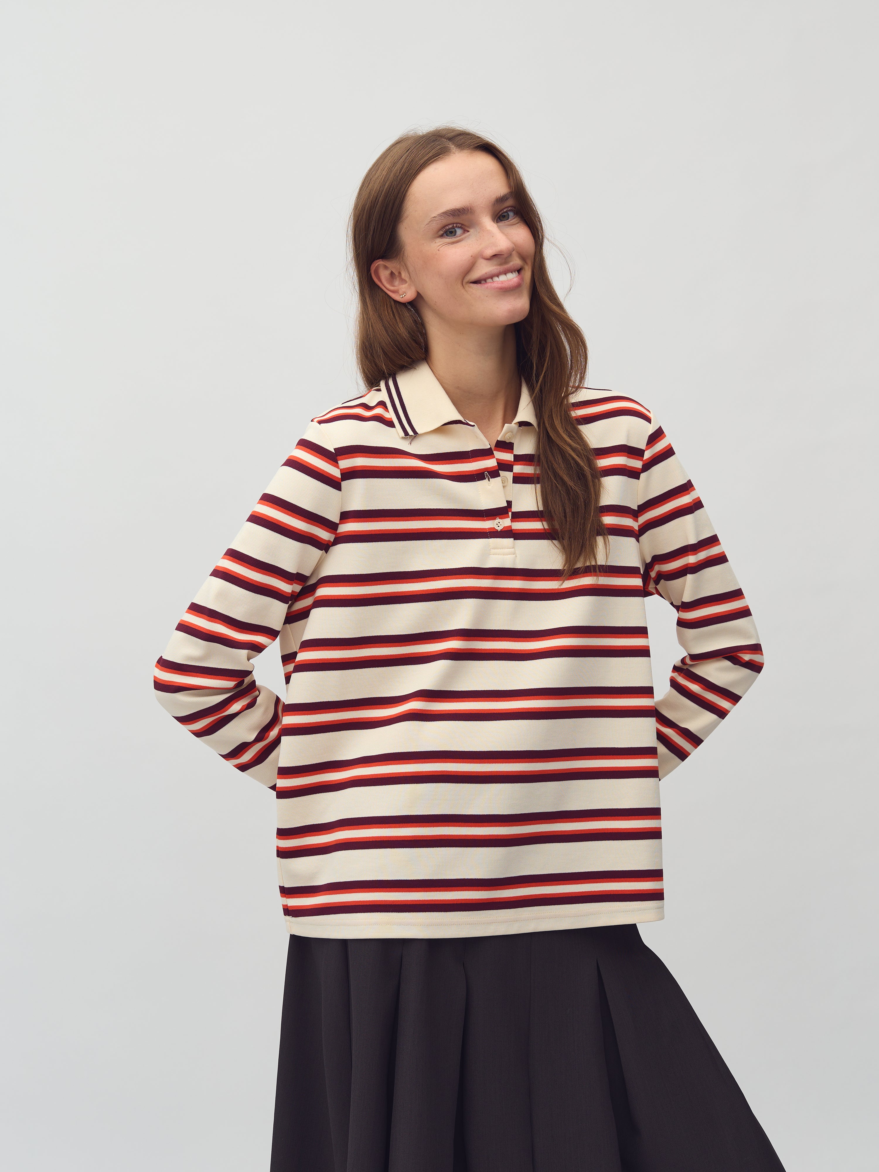 Polla-M_Spring Stripe_Model_