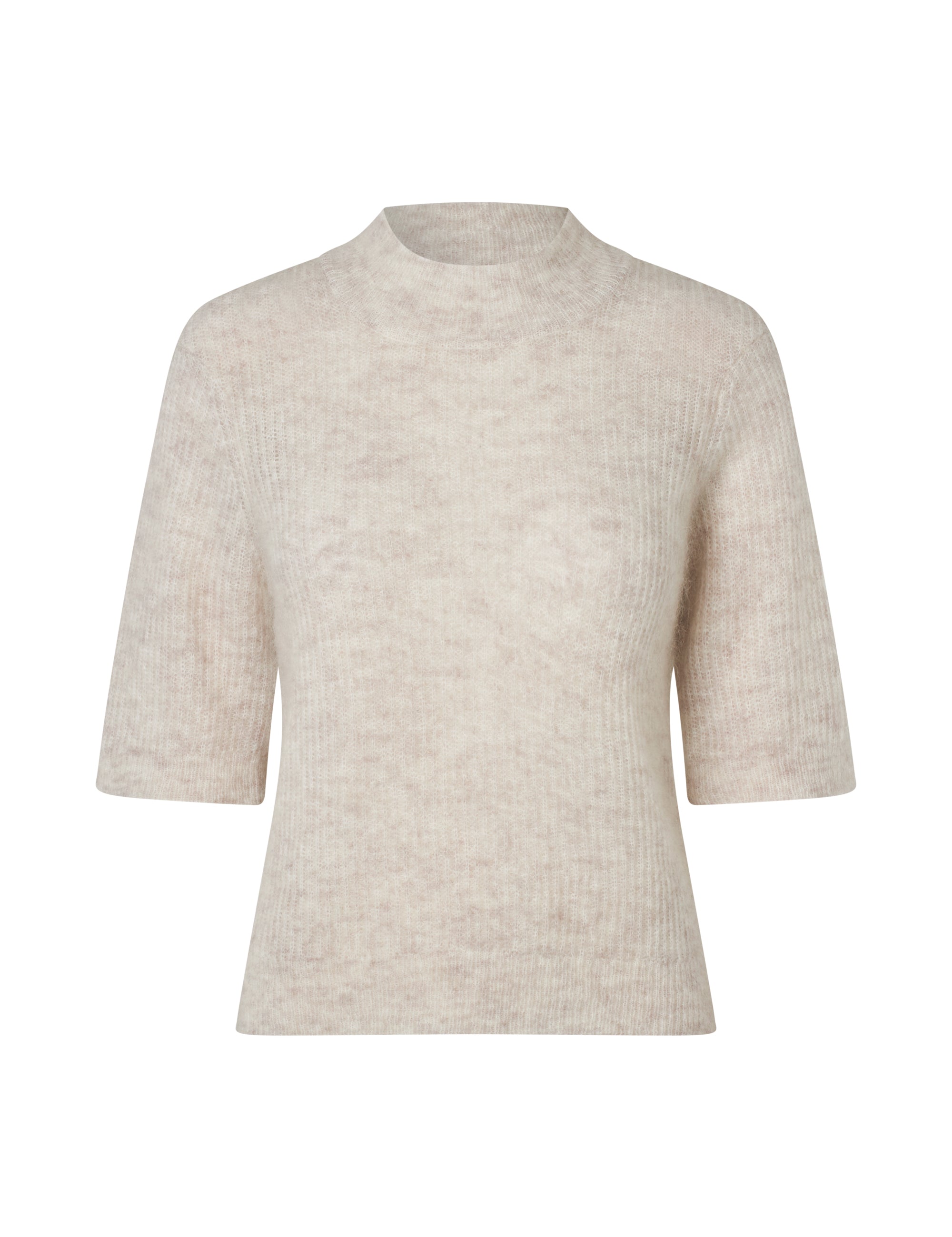 Clara Crew-M_Oat Melange_Packshot_0