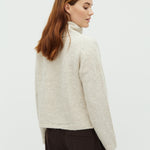 Kemina-M_Light Grey Stripe_Model_2