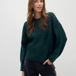 Gillian_Jungle Green Melange_Model_0