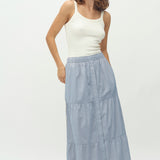 Otille-M_Blue White Stripe_Model_0