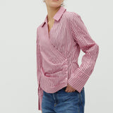 Gerri-M_Pink Bordeaux Stripe_Model_0