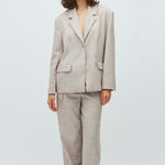 Howla-M_Beige Check_Model_0