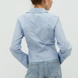 Gerri-M_Blue Navy Stripe_Model_2